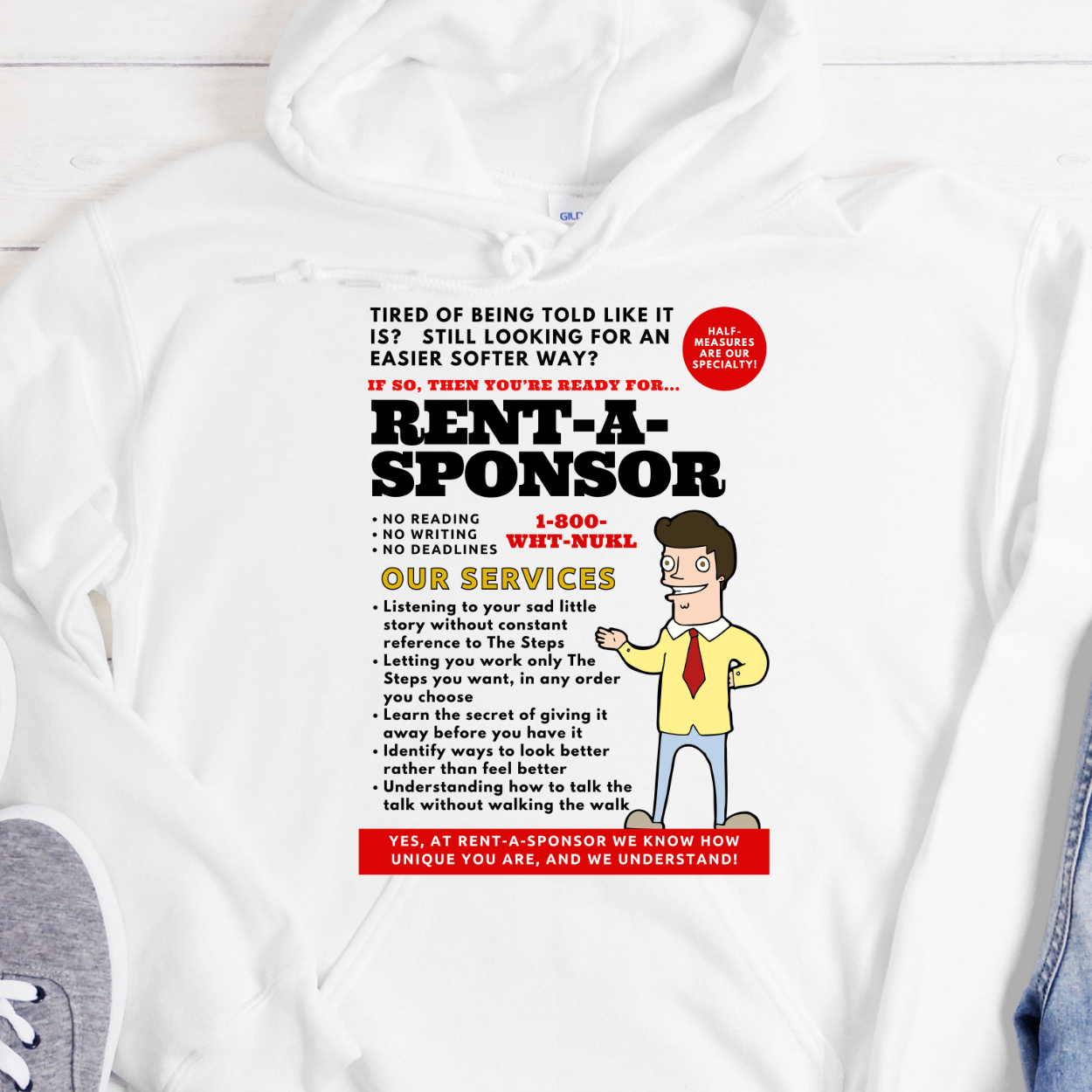 Recovery Hoodie | Inspiring Sobriety |  Rent-A-Sponsor