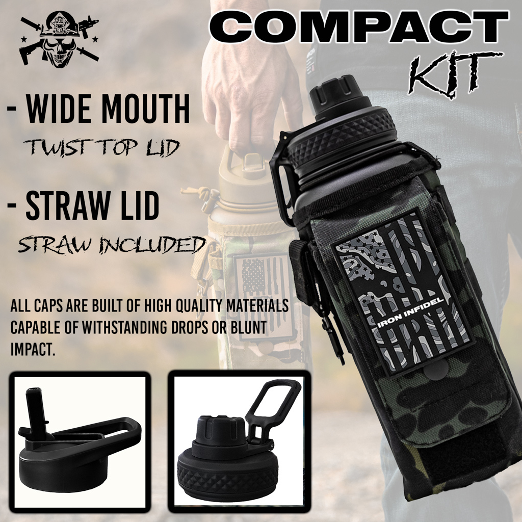 32oz Compact - Battle Bottle Water Bottle