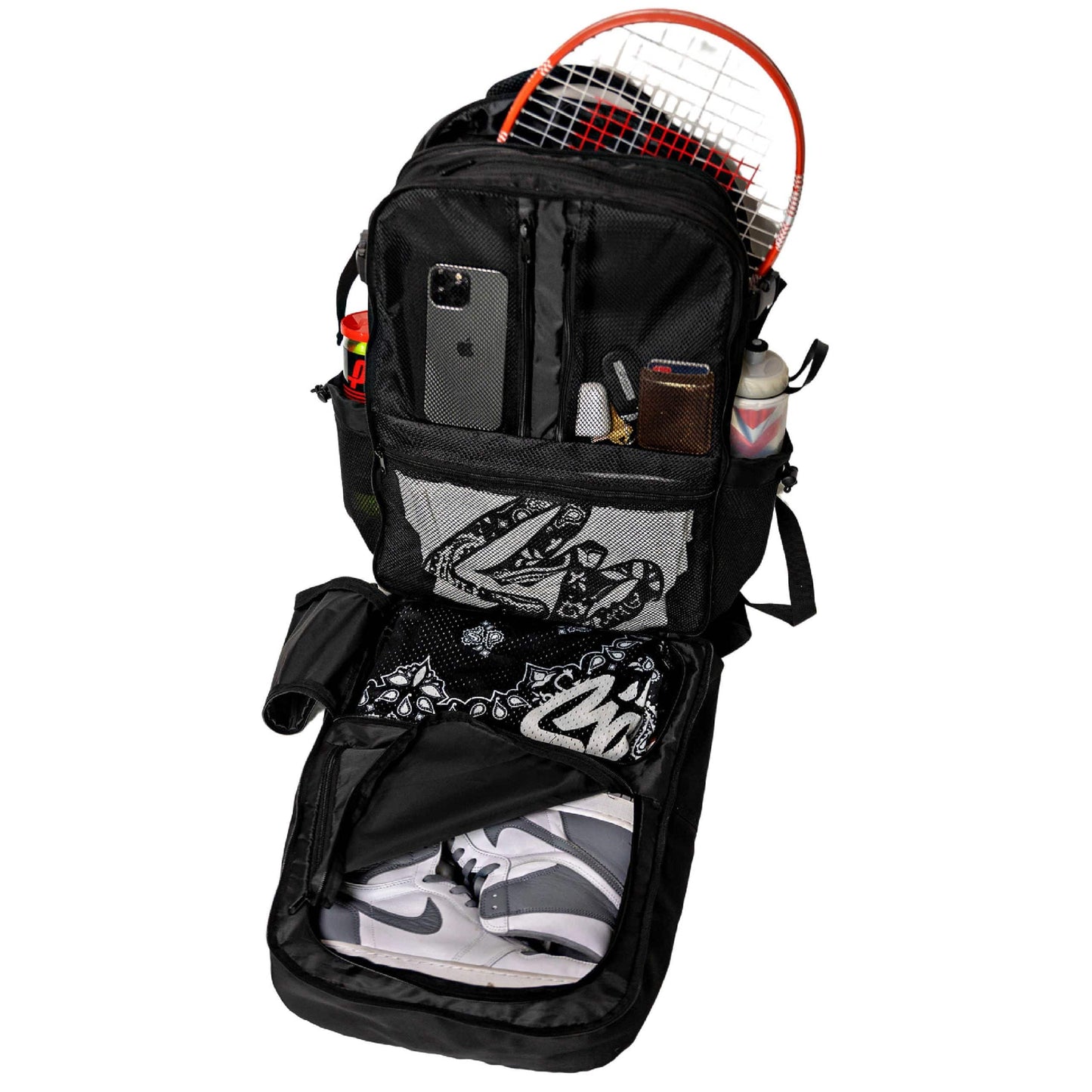 Gym Tactical Backpack (8-in-1 Sports bag)