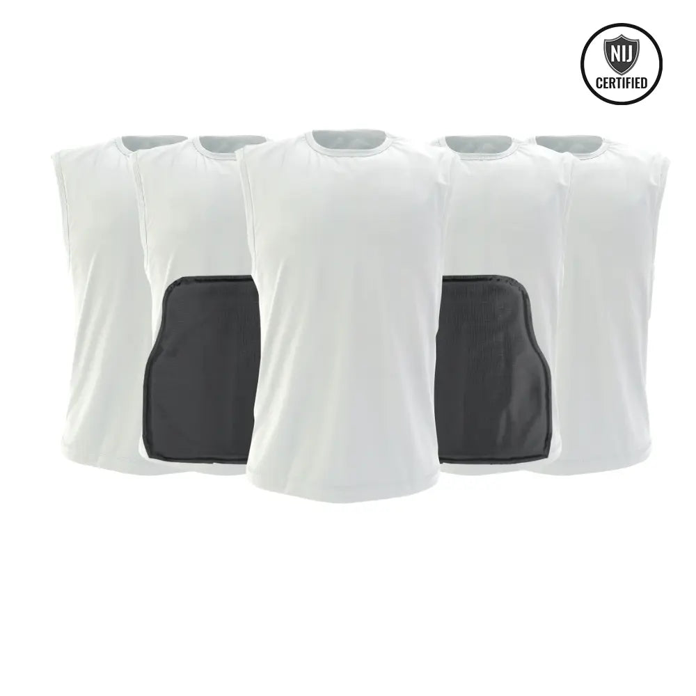 VIP Soft Armor + 5 T-Shirt Carriers Concealable Bundle