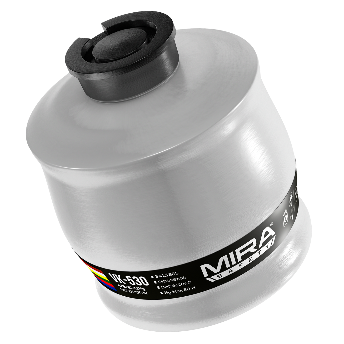 MIRA Safety VK-530 Smoke / Carbon Monoxide Filter Cartridges