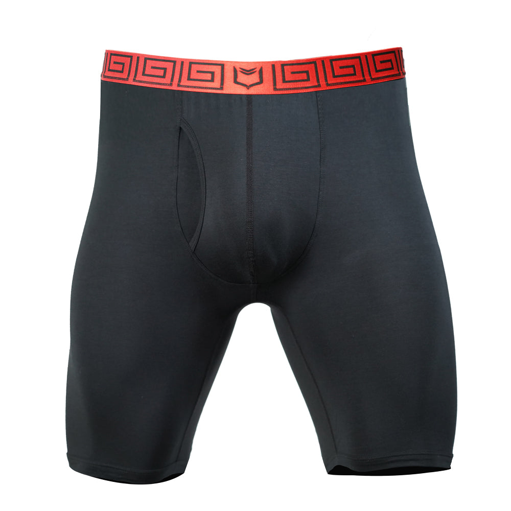 SHEATH V Men's 8" Sports Performance Boxer Brief