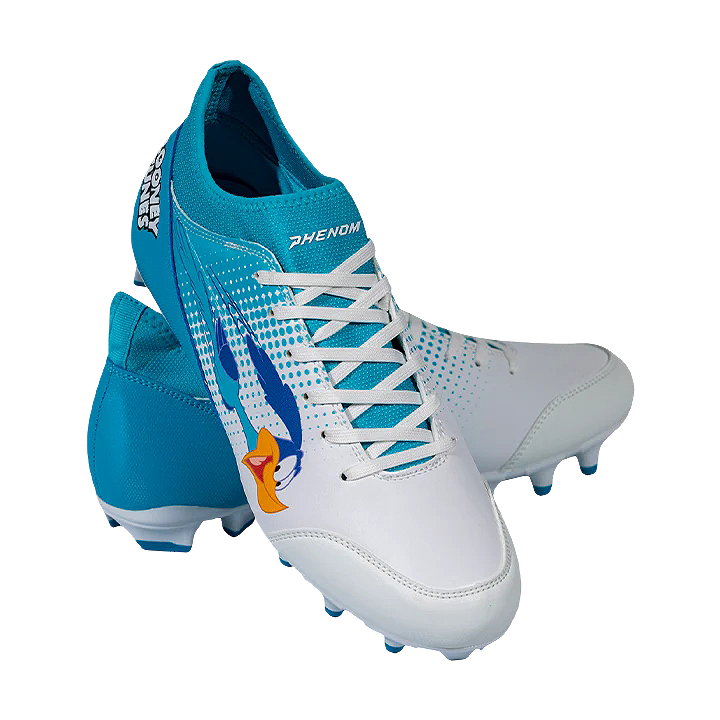 Looney Tunes Football Cleats - Road Runner - Velocity 3.0 by Phenom Elite