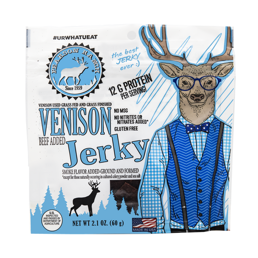 Venison Jerky - 2.1oz Resealable Bag