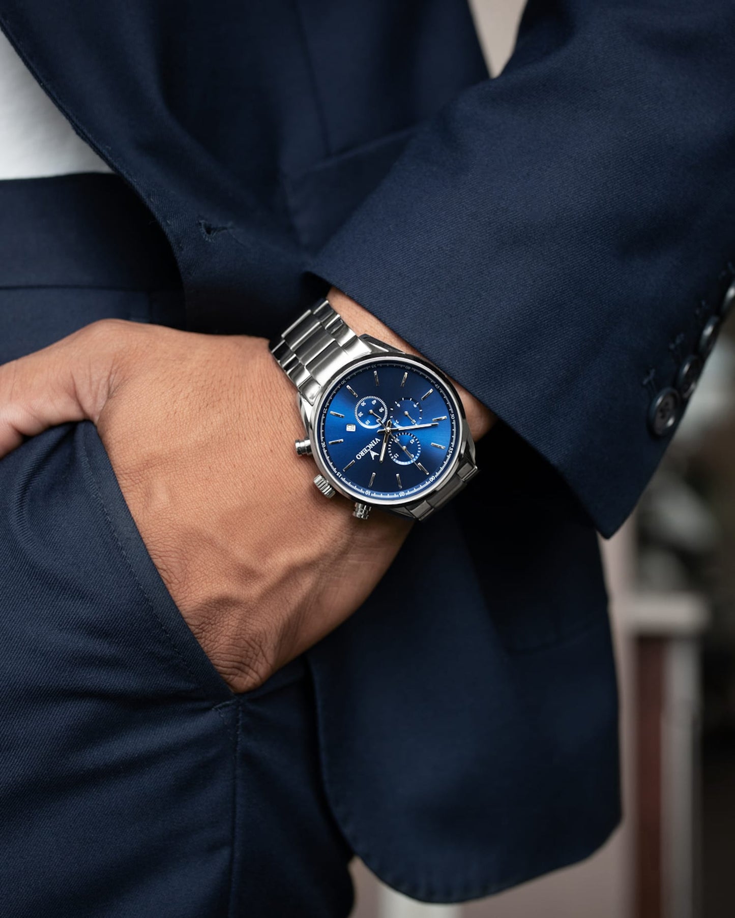 The Chrono S2 40mm - Blue Steel