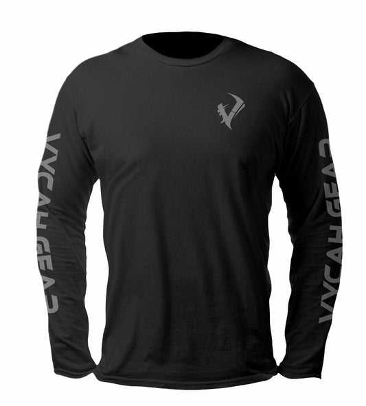 Vycah Long Sleeve Tee - Black Heather