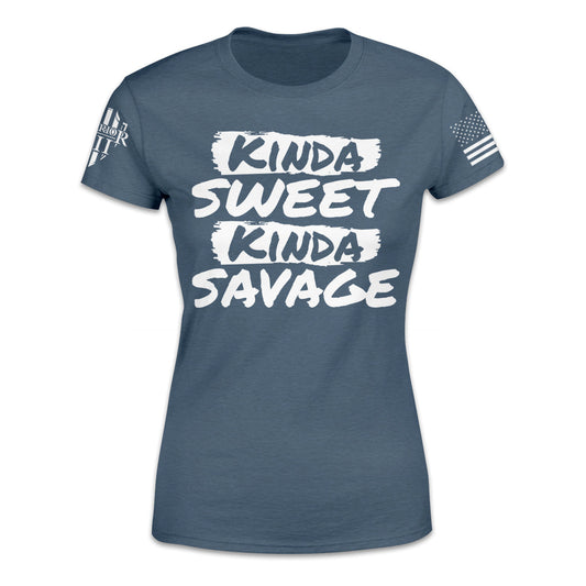 Kinda Sweet, Kinda Savage - Women's Relaxed Fit