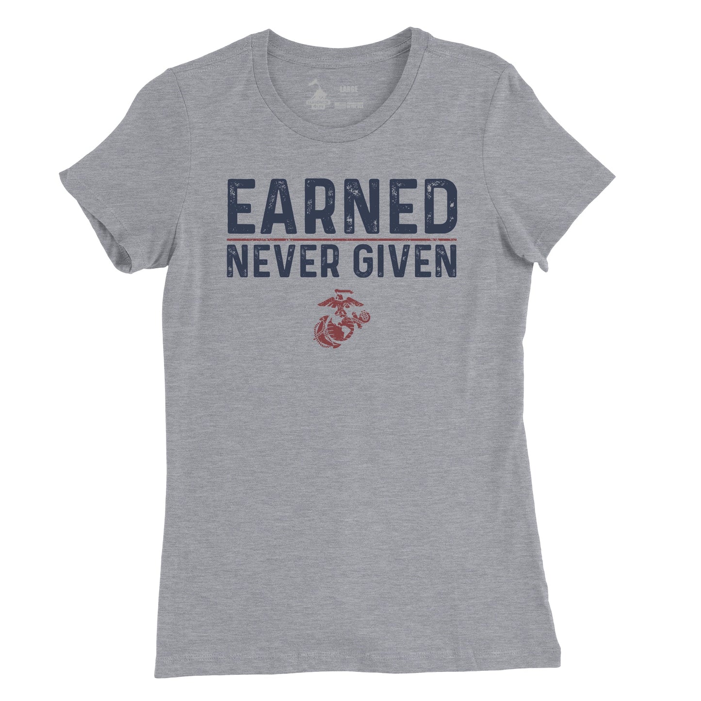 Women's Earned Never Given Vintage T-Shirt