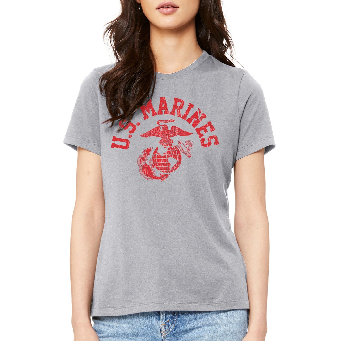 Women's Old School V2 USMC T-Shirt