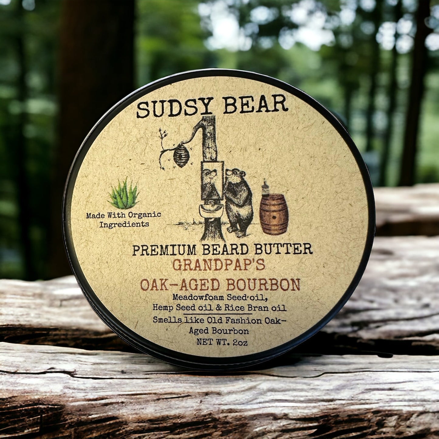 Grandpap's Oak-Aged Bourbon-Premium Beard Butter