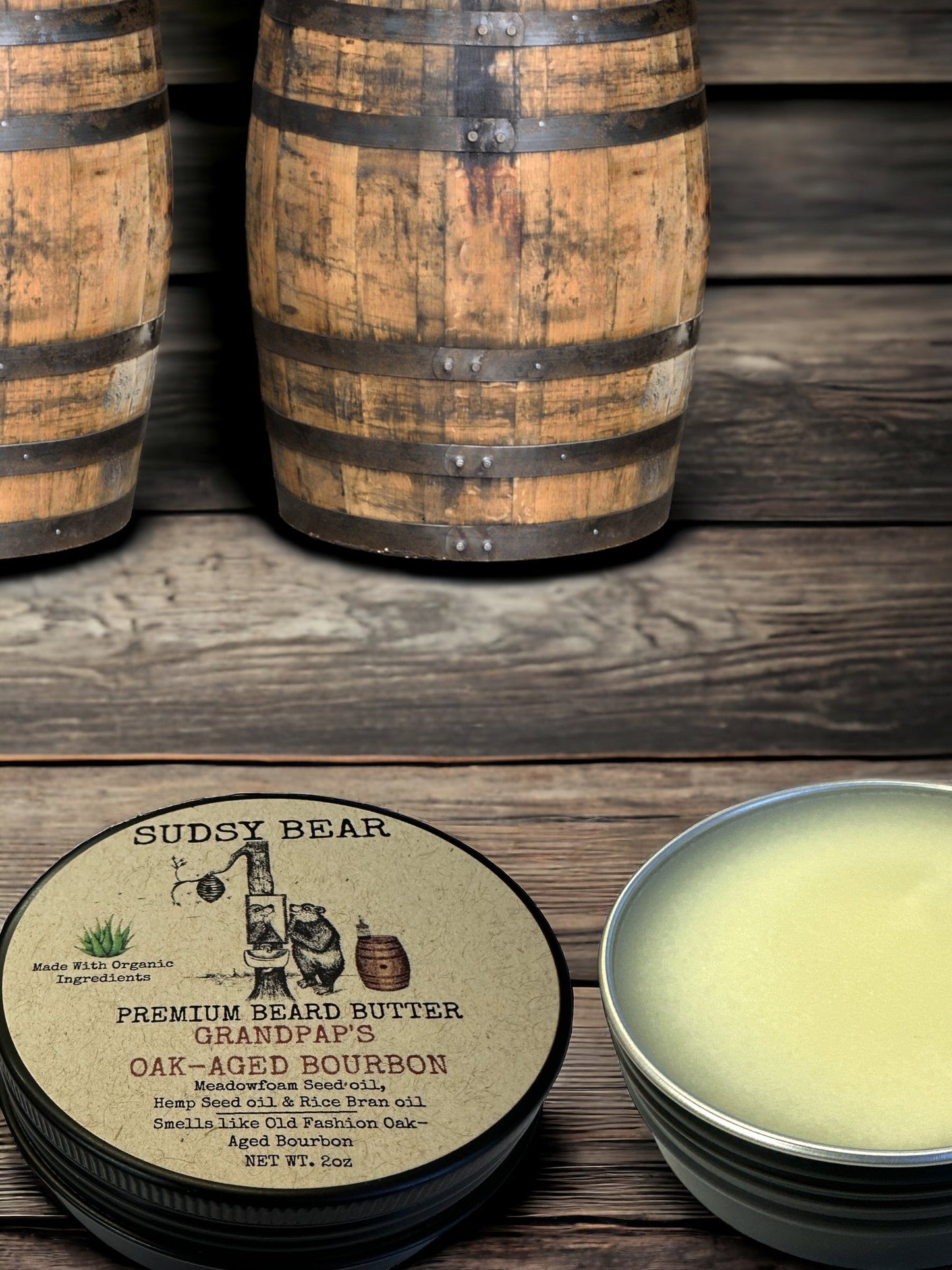 Grandpap's Oak-Aged Bourbon-Premium Beard Butter