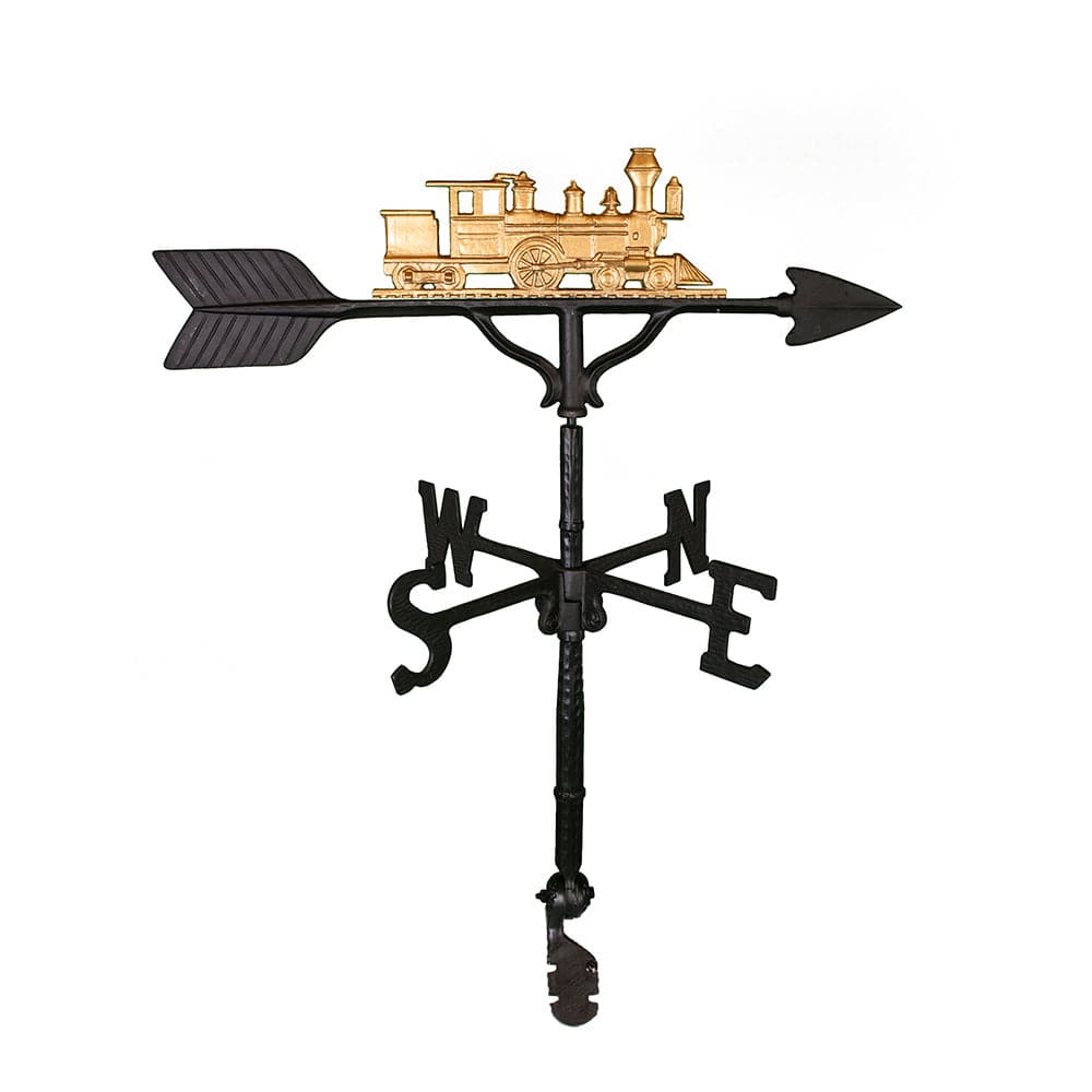 32" Aluminum Train Weathervane