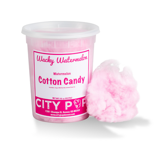 Wacky Watermelon Cotton Candy