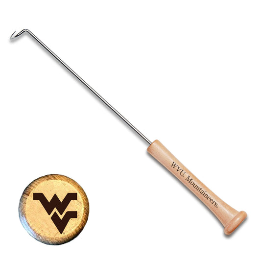 West Virginia Mountaineers "THE HOOK" Pigtail