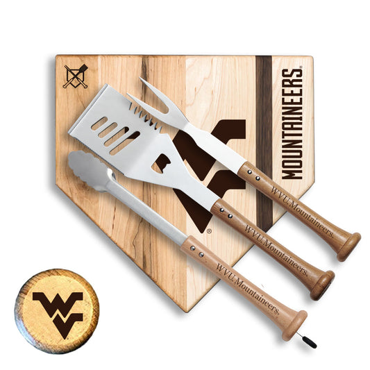 West Virginia University "SILVER SLUGGER" Combo Set