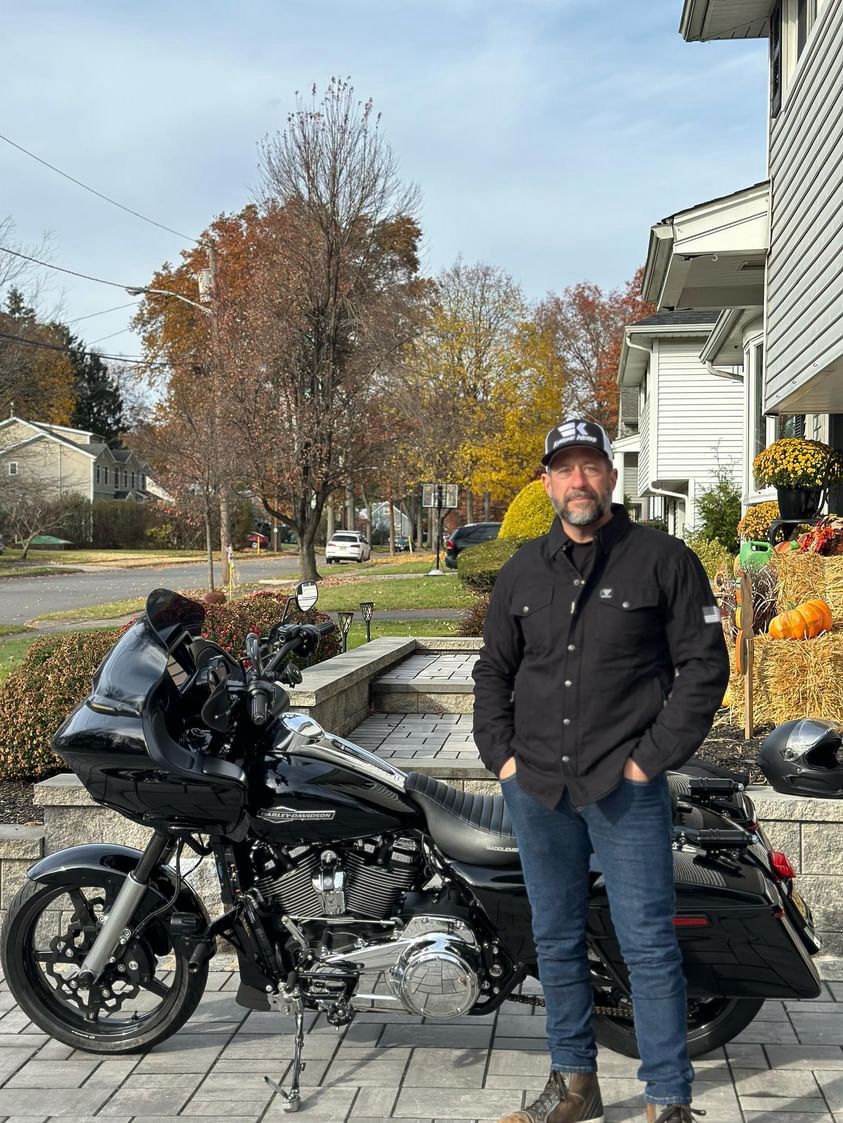 Protective Flannel Shirt - Black Solid with Pads