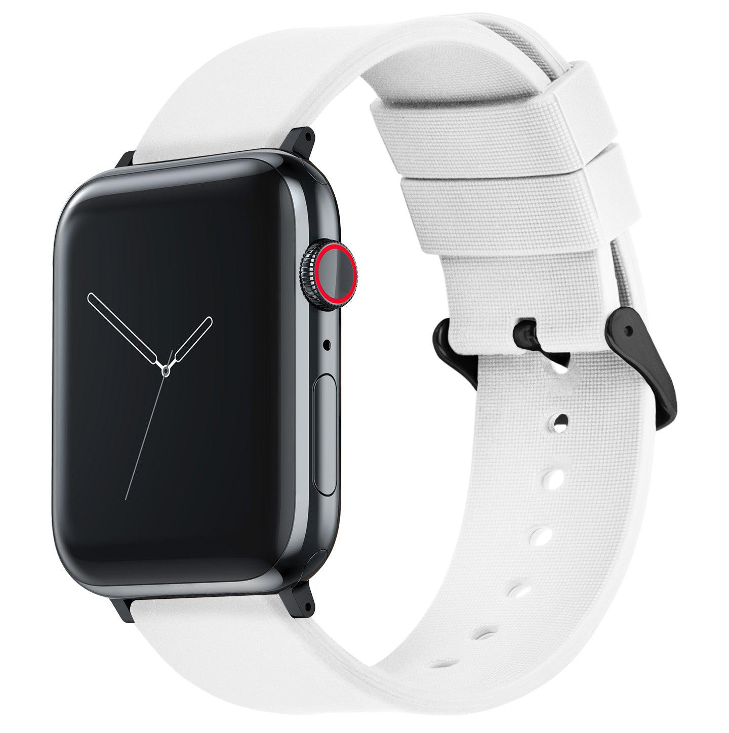 Apple Silicone White Watch Band