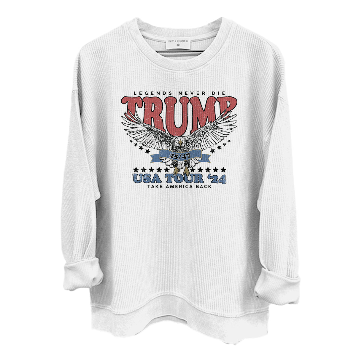 Legends Never Die Trump USA Tour 2024 (Front)