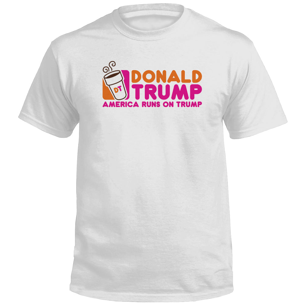 America Runs On Trump Logo (Front)