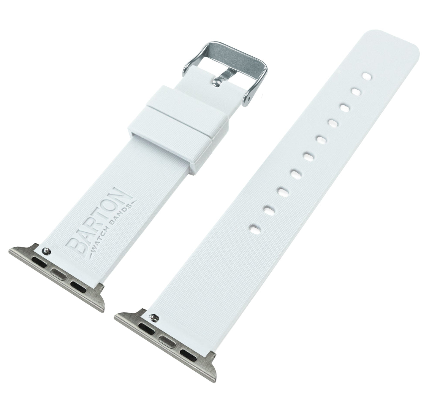 Apple Silicone White Watch Band