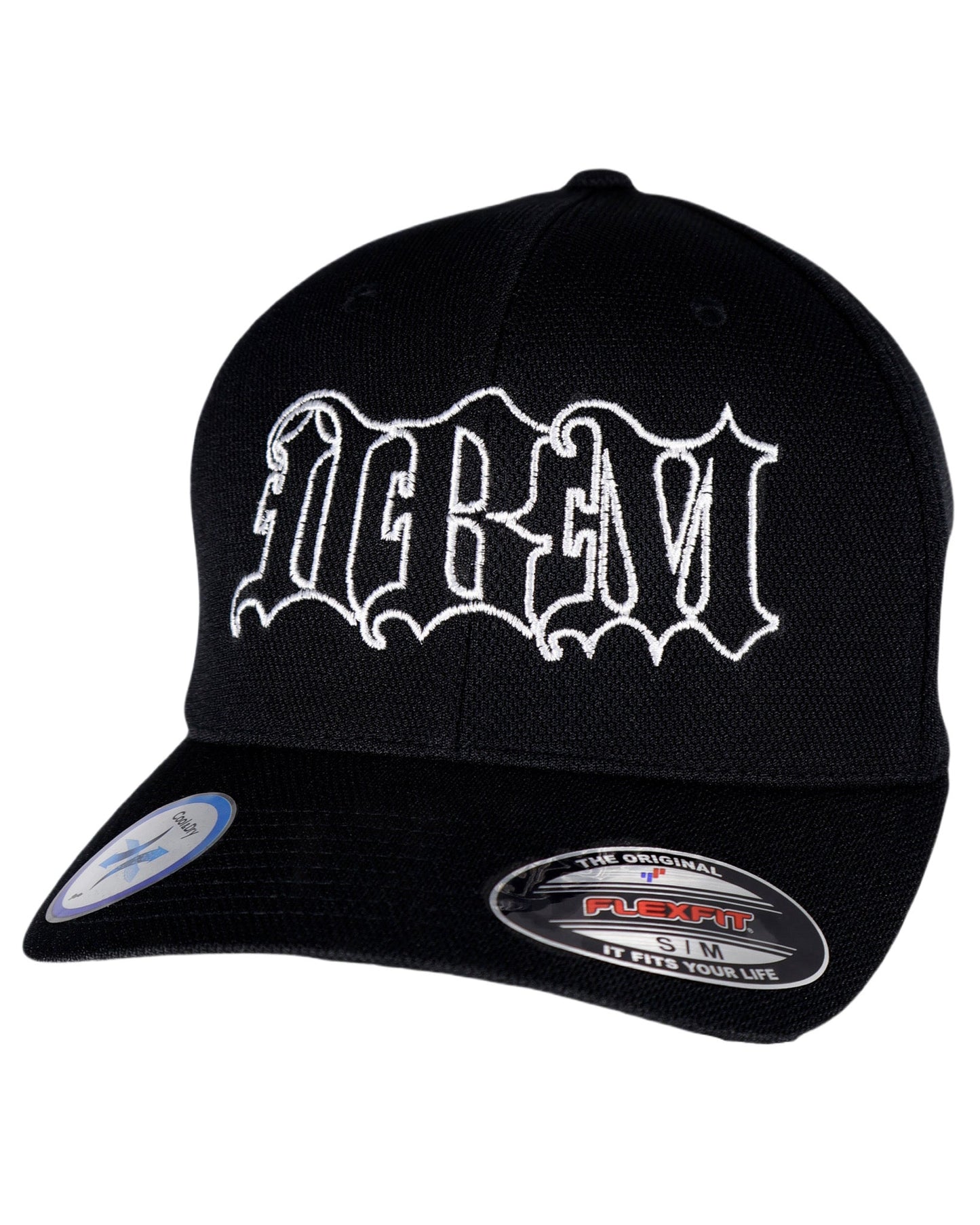 LAST CHANCE! Pick Your Thread Color Flexfit "Never Fade" Big DBM Outline Cap