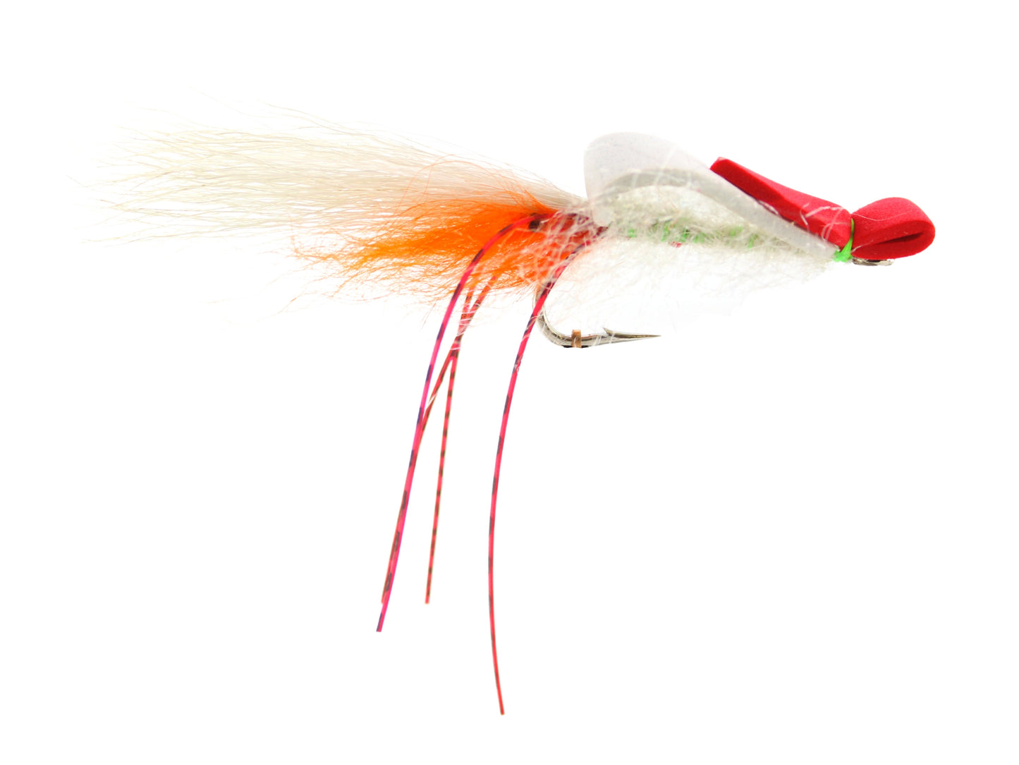 White and Pink Shrimp Saltwater EP Foam Fly, size 2/0 | Qty. 2 | Wild Water Fly Fishing