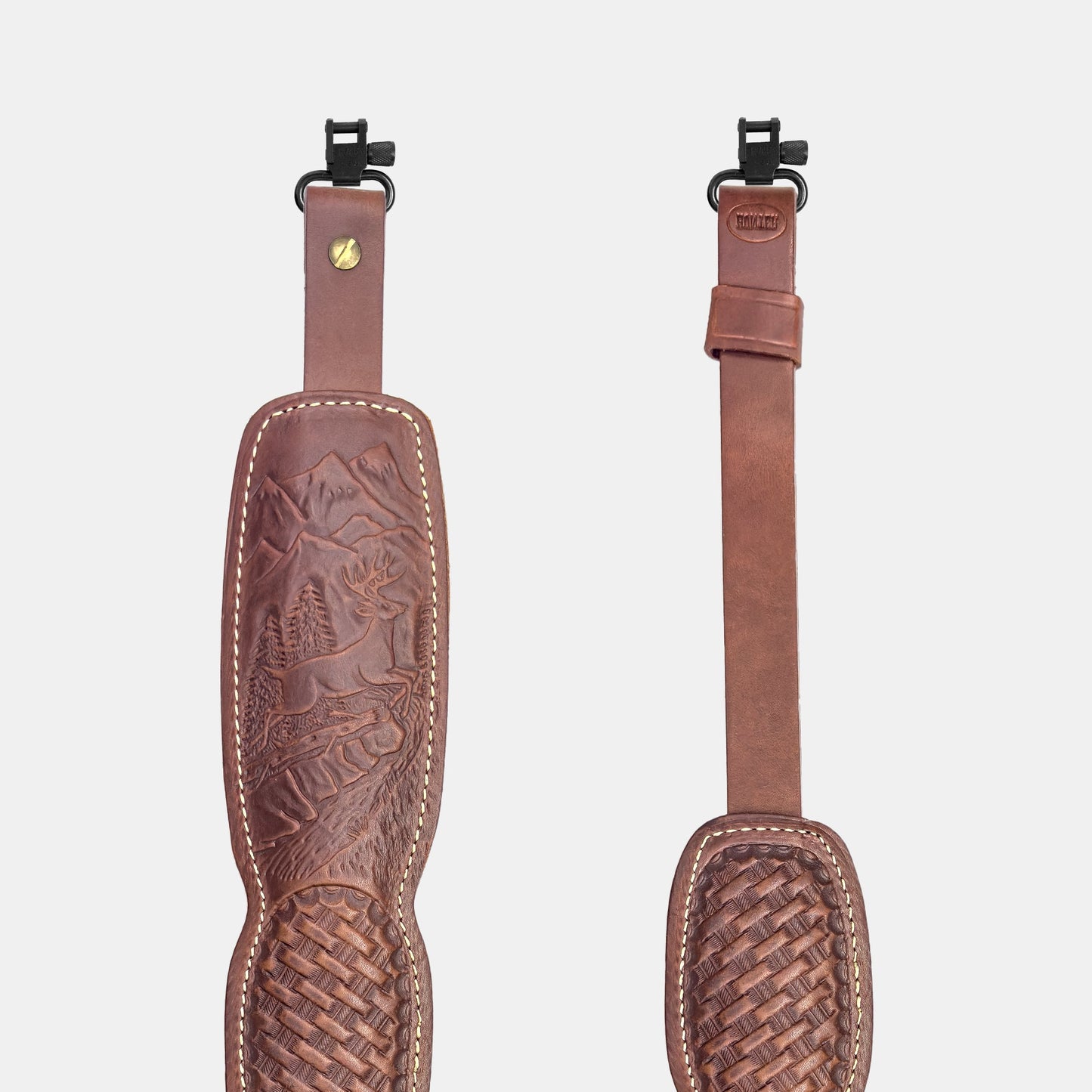 Embossed Padded Rifle Sling - Creek Deer