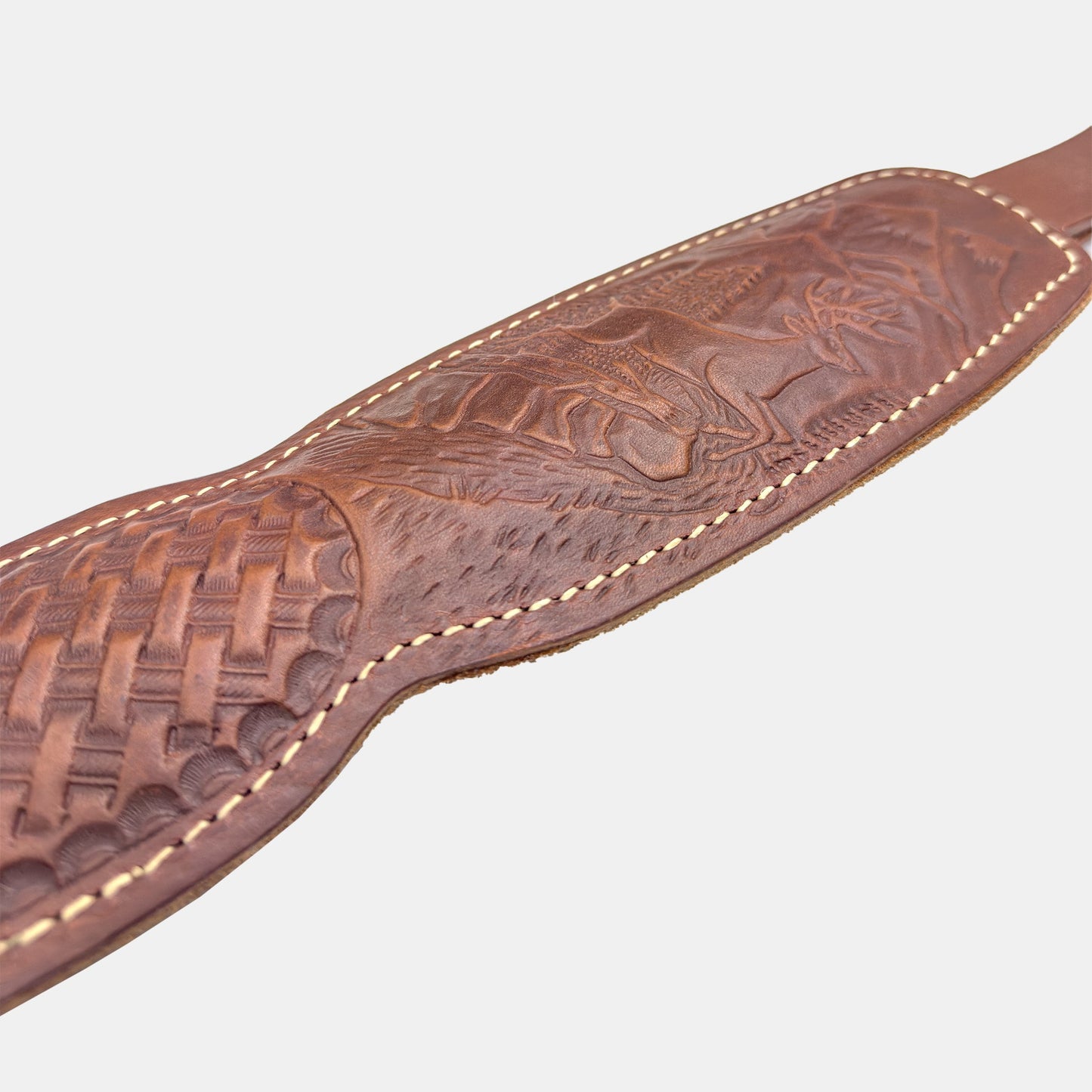 Embossed Padded Rifle Sling - Creek Deer