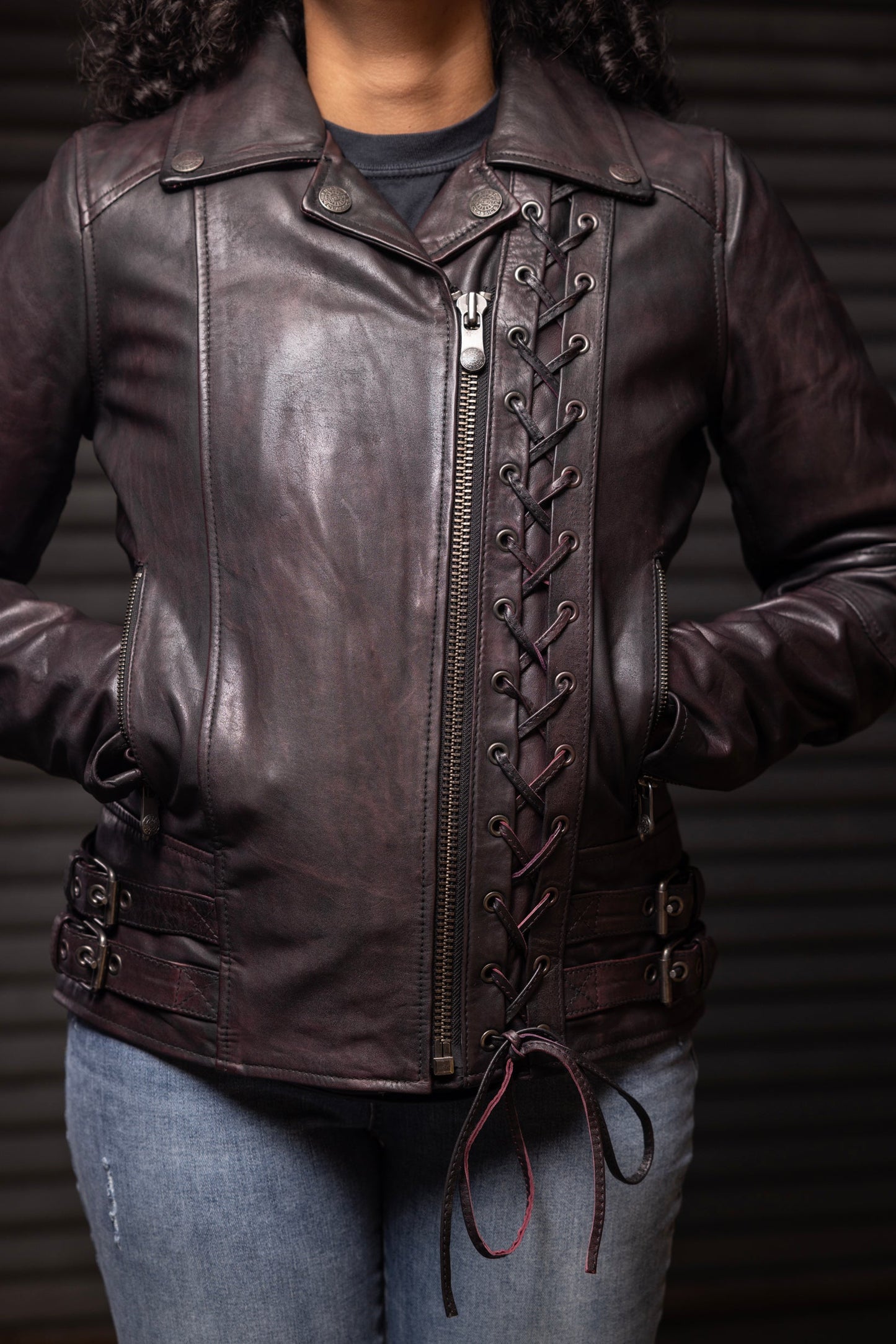 Wildside - Women's Motorcycle Leather Jacket