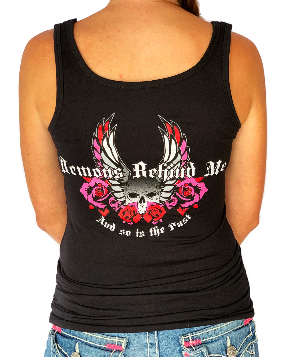 Women's Wings & Roses Tank Top