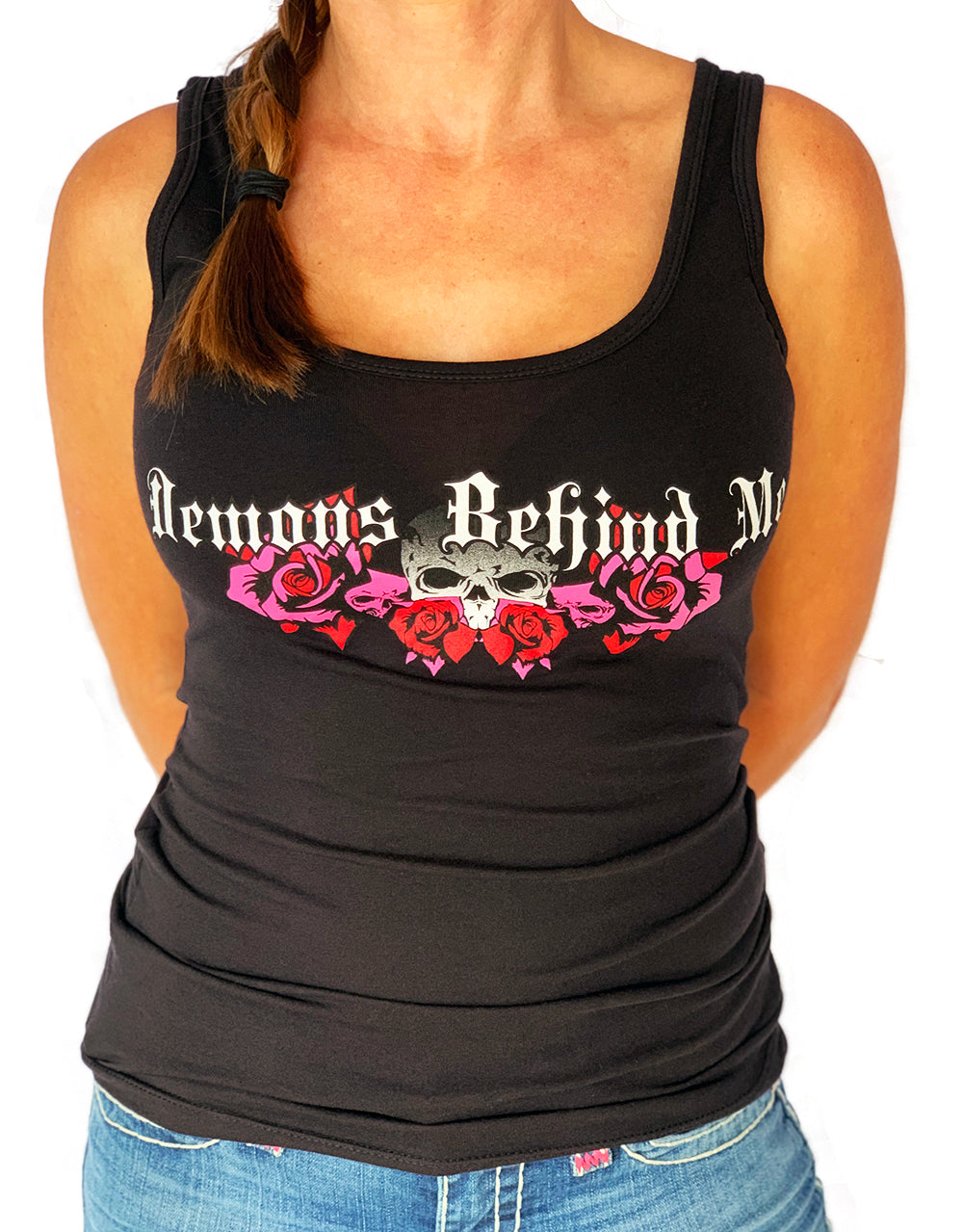 Women's Wings & Roses Tank Top