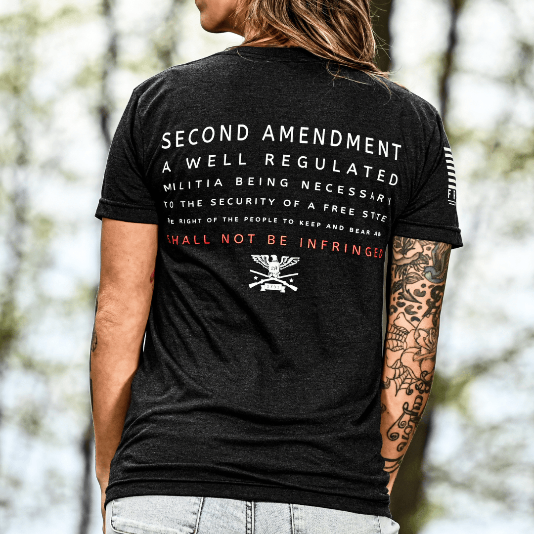 Women's Shall Not Be Infringed 2A Boyfriend Fit T-Shirt