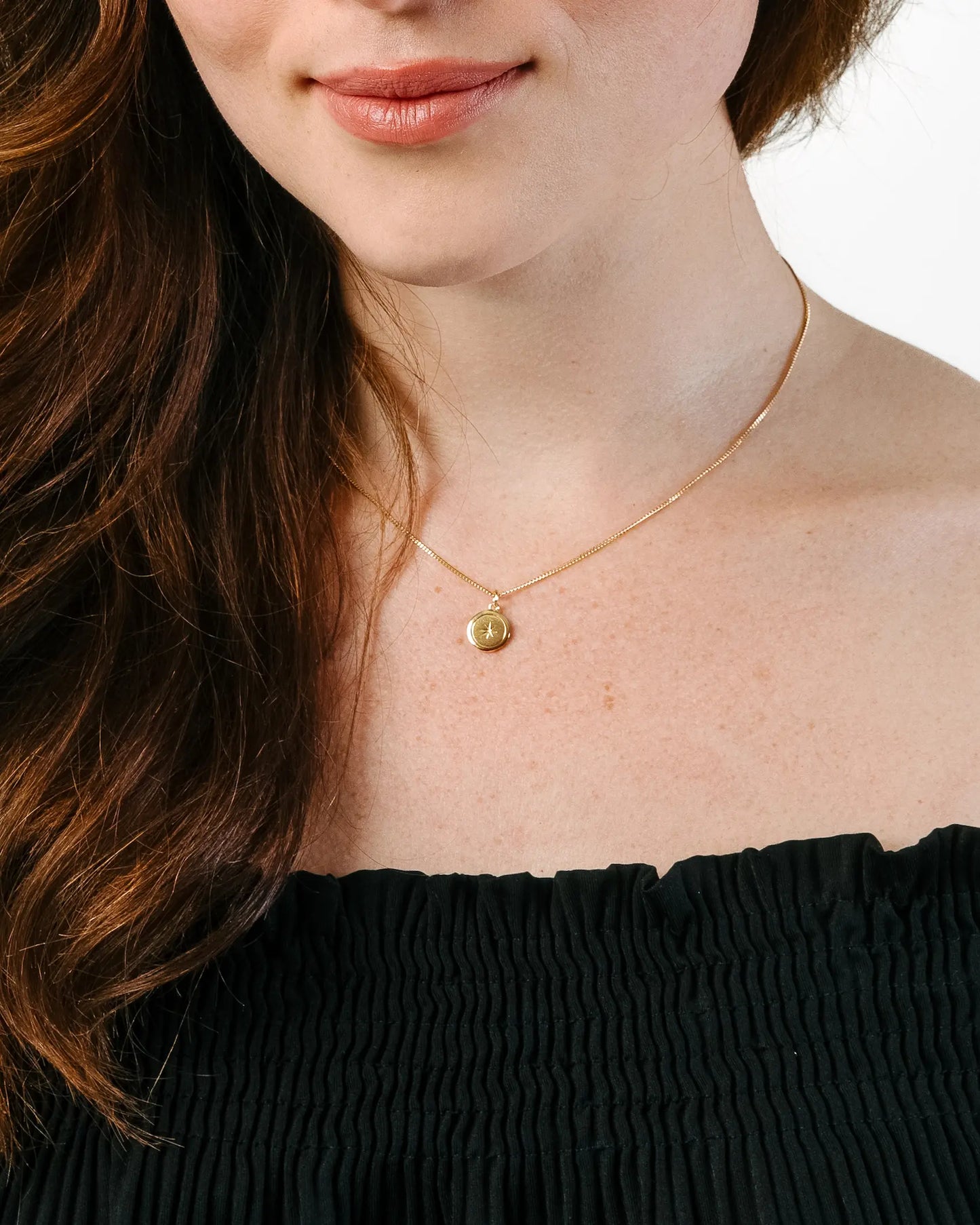 North Star Necklace - Gold