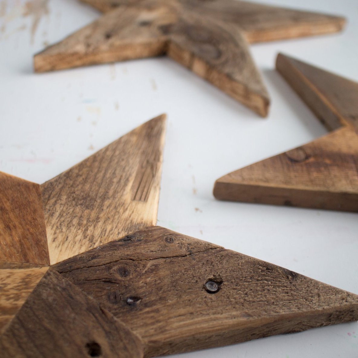 Reclaimed Pallet Wood Stars