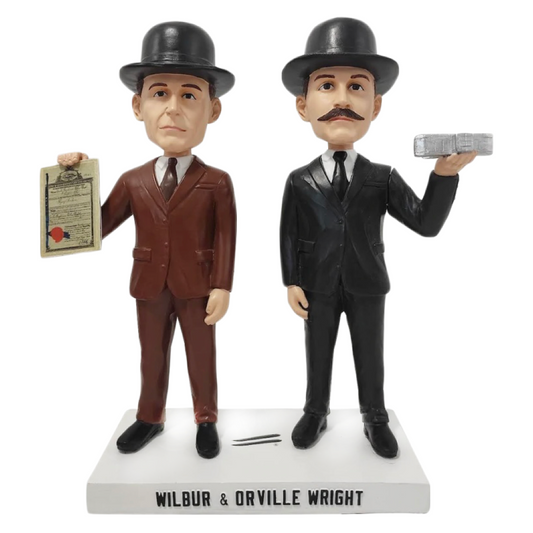 The Wright Brothers Bobbleheads