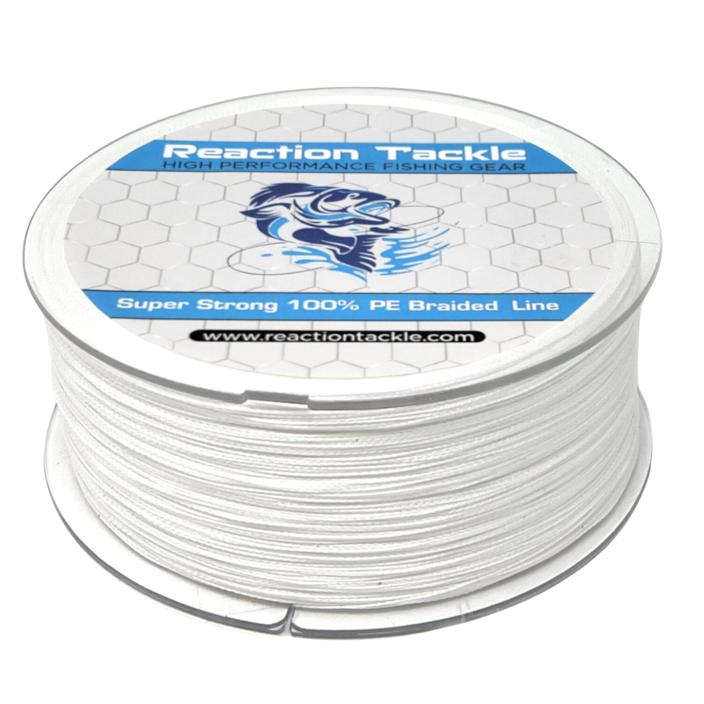 Reaction Tackle Braided Fishing Line - White