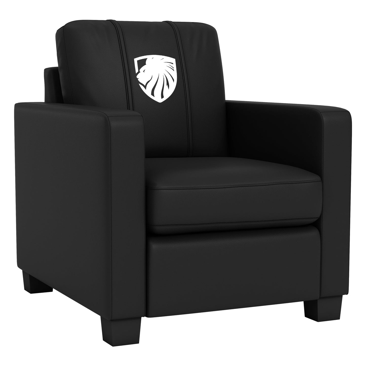 Dyno Stationary Club Chair with Las Vegas Inferno White  Logo