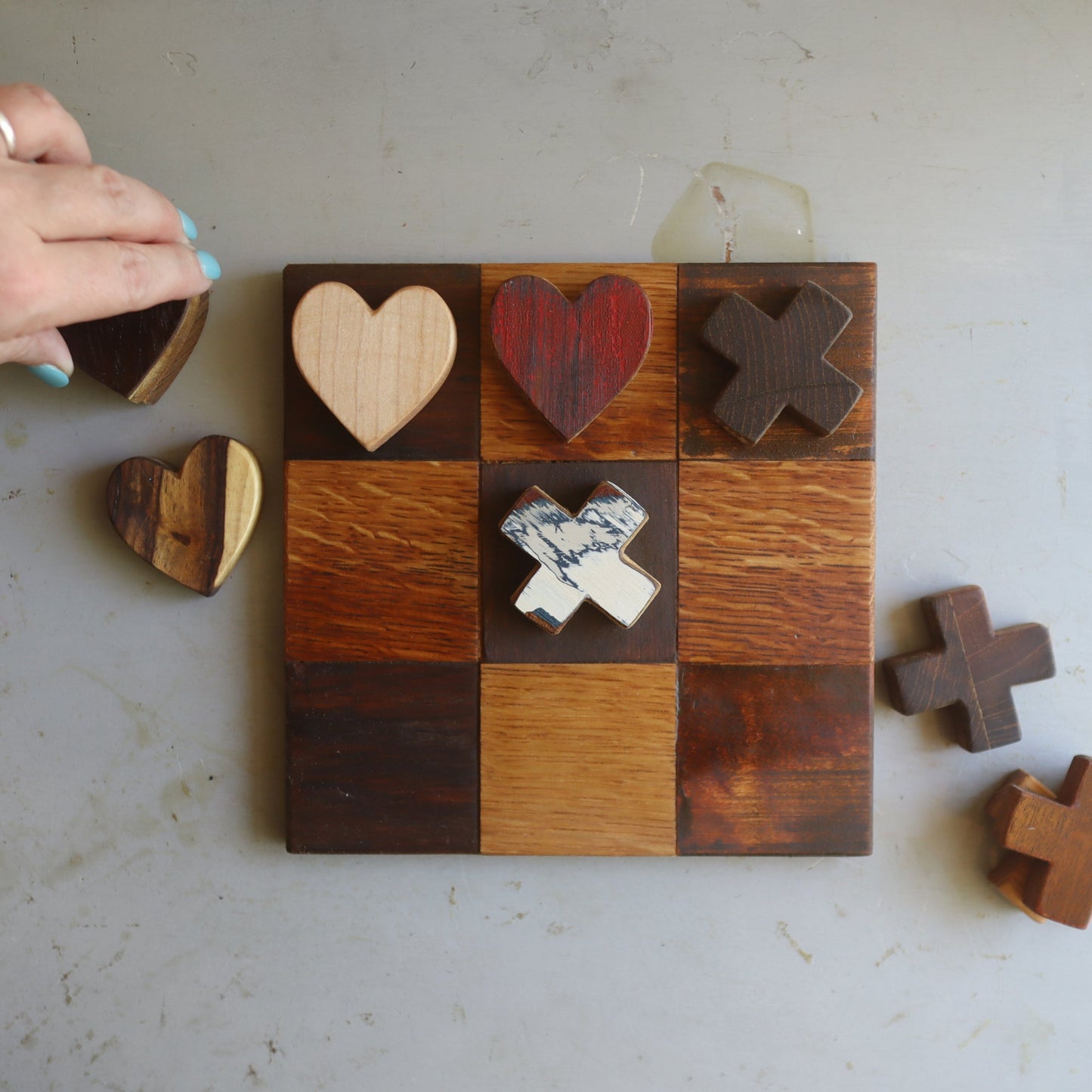 Tic-Tac-Toe Heart Game