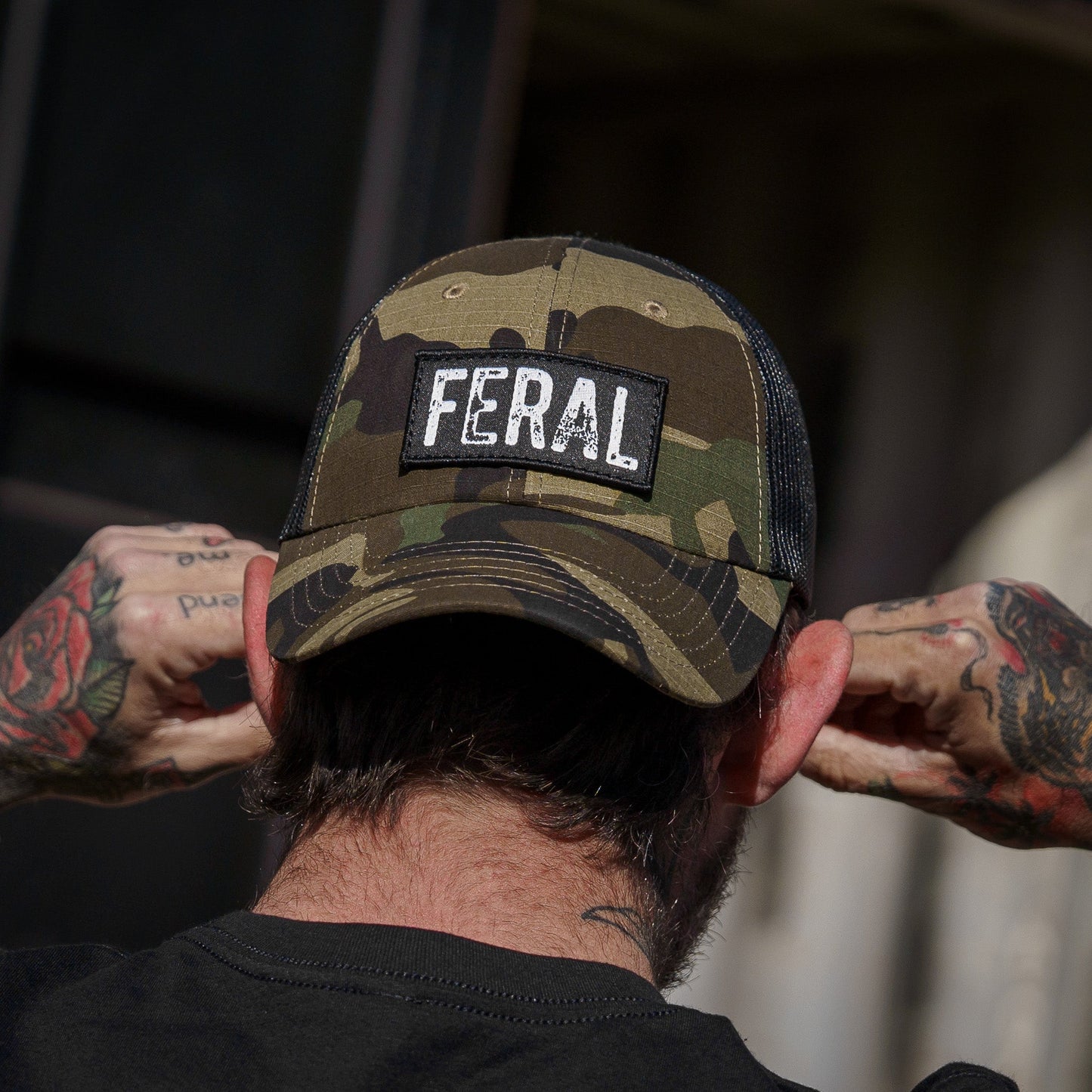 Feral Patch Low Profile RipStop Snapback Hat