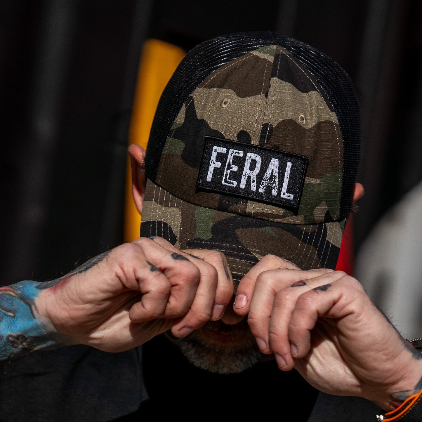 Feral Patch Low Profile RipStop Snapback Hat