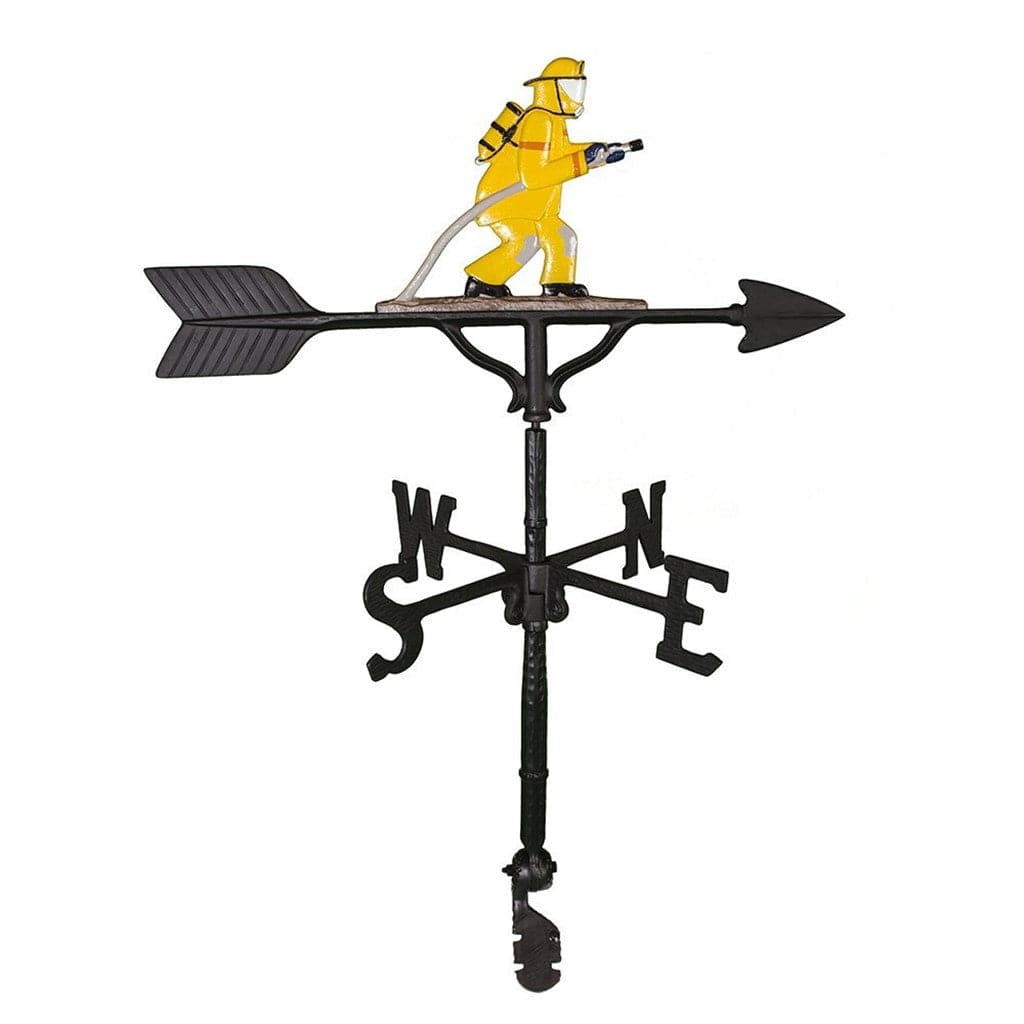 32″ Aluminum Fireman Weathervane