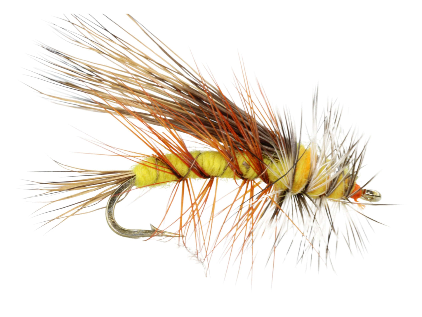 Stimulator Fly, Size 12 | Yellow | Qty. 6 | Wild Water Fly Fishing