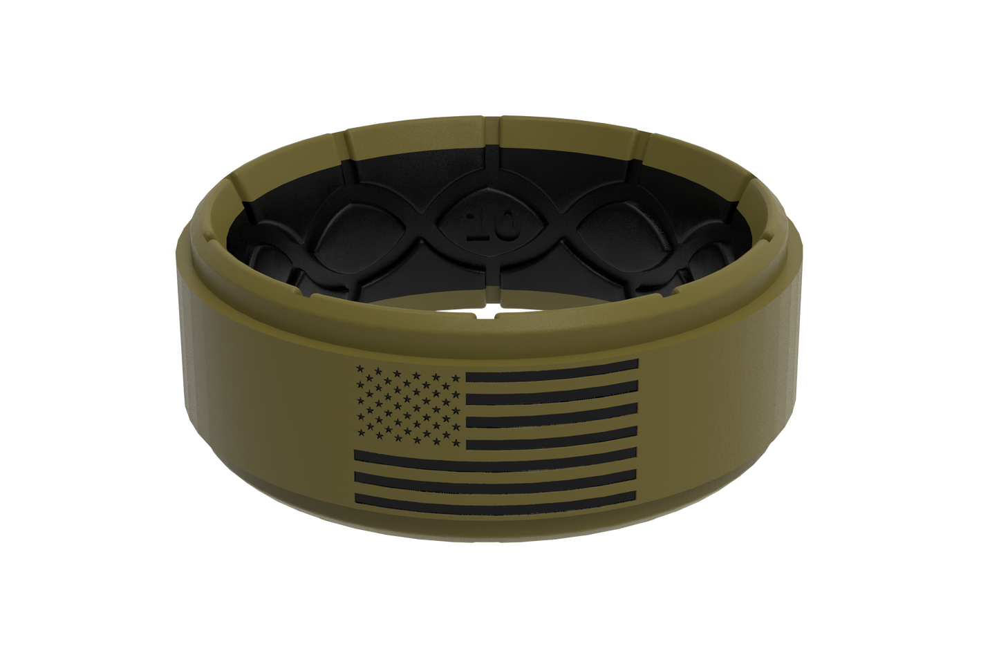 Zeus Step Hero America Olive Drab Ring