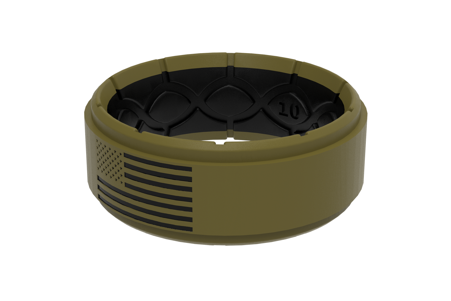 Zeus Step Hero America Olive Drab Ring