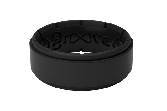 Zeus Step Midnight Black Ring