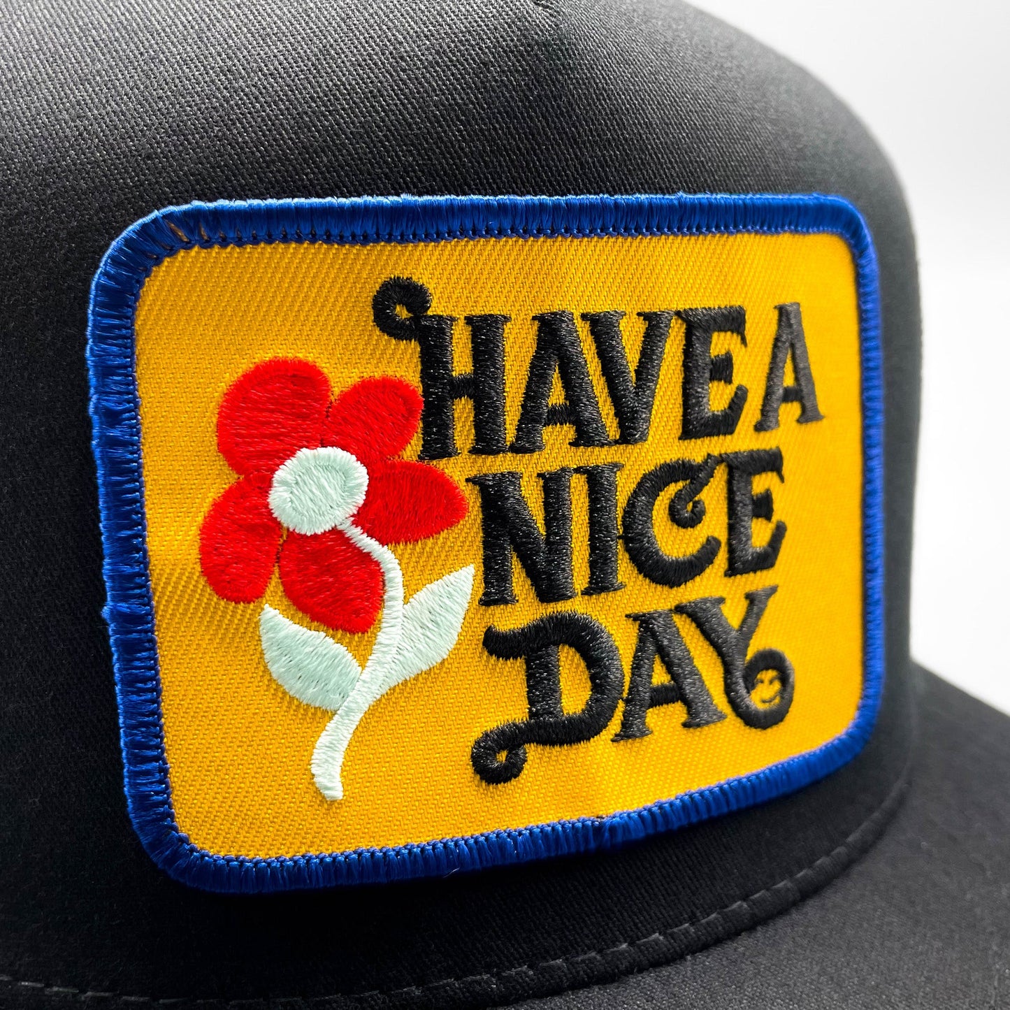 Have a Nice Day Retro Hippie Trucker