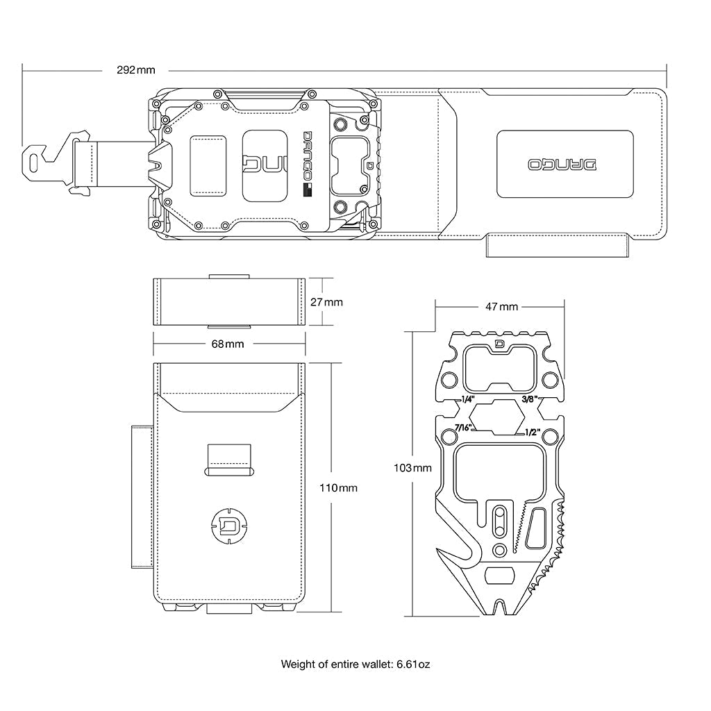 A10 SPEC-OPS BIFOLD POCKET ADAPT™ WALLET