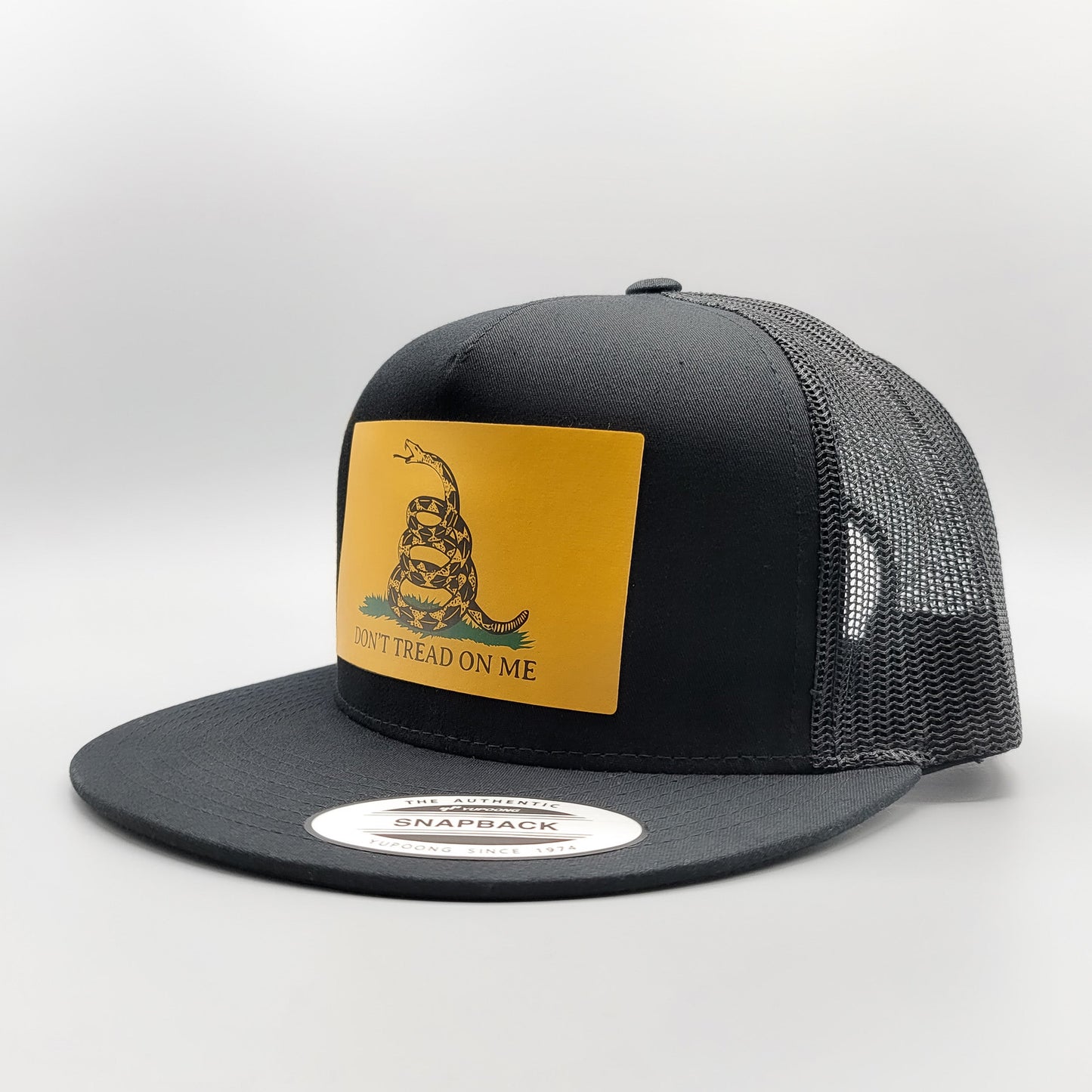 Gadsden Flag Don't Tread on Me Patriotic Trucker Hat