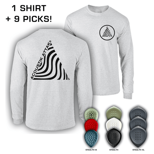 ACOUSTIK ATTAK LONG SLEEVE TEE BUNDLE