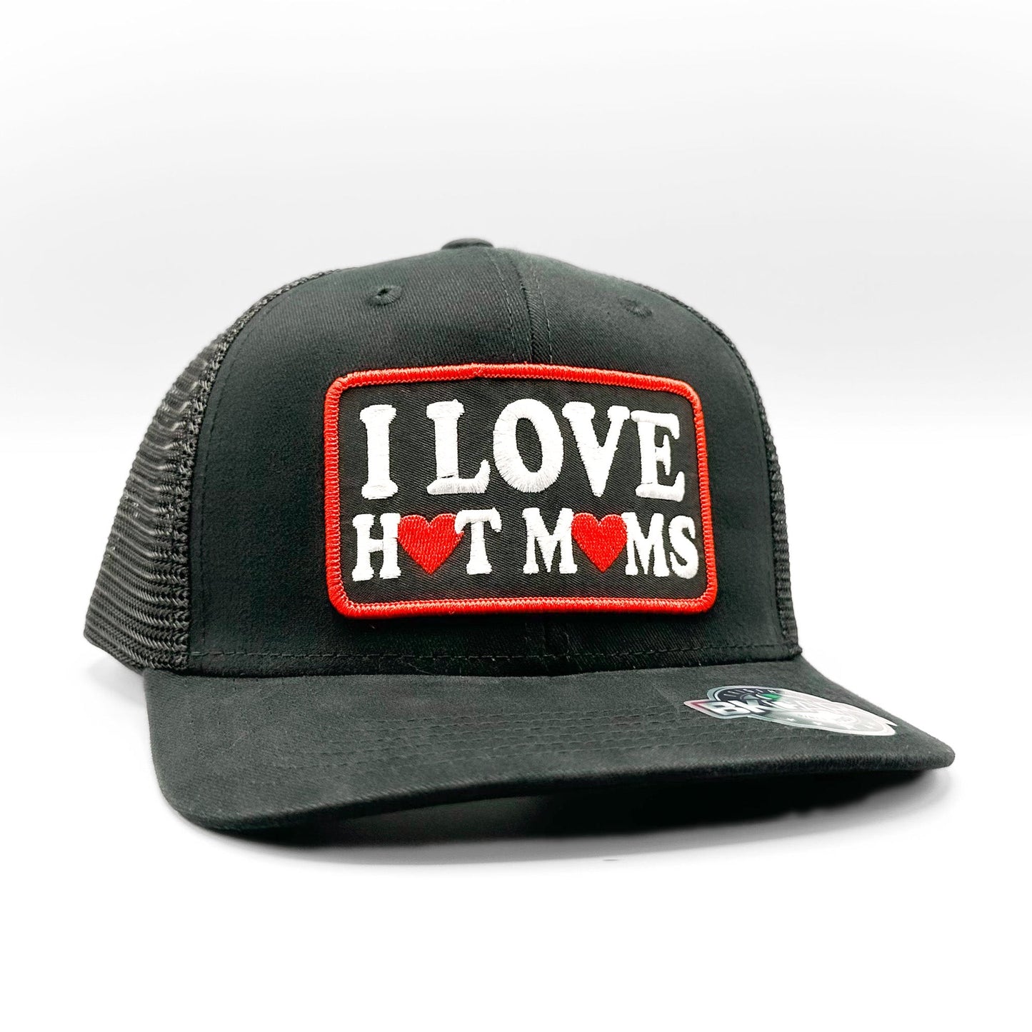 I Love Hot Moms MILFs Trucker Hat